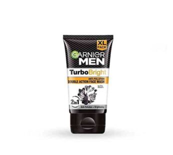 Garnier men turbo bright double action face wash 50g