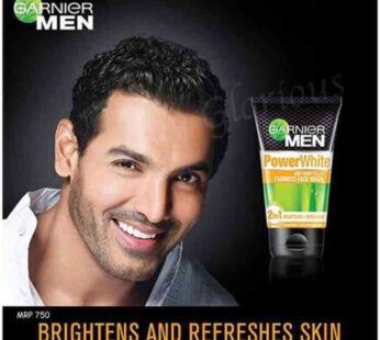 Garnier men power white fairness face wash 50g