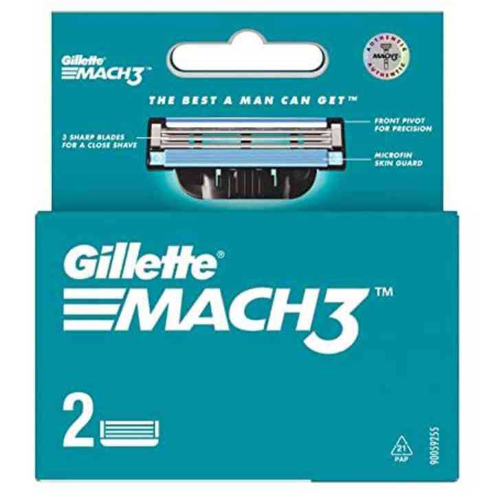Gillette Mach3 Shaving Catridge 2 N