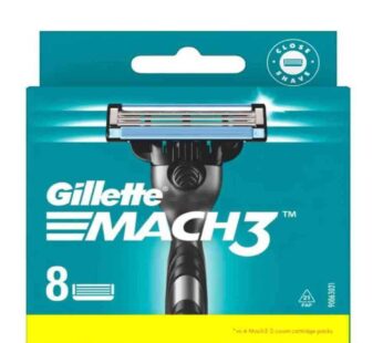 Gillette Mach3 Shaving Catridge 8 N