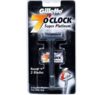 Gillette 7 Oclock Razer Super Platinun Razer 1 N