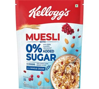 Kelloggs Muesli 0 Added Sugar 500 Gms