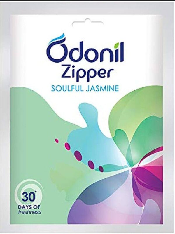 Odonil Zipper Soulful Jasmine Air Freshener 10 gms