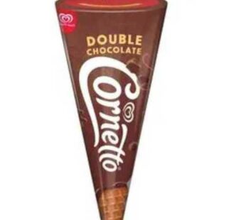 Kwality walls Cornetto Double Chocolate Ice Cream 115ml