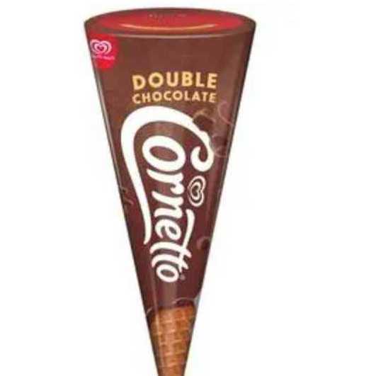 Kwality walls Cornetto Double Chocolate Ice Cream 115ml