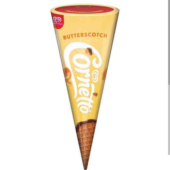 Kwality walls Cornetto Butterscotch Ice Cream 115ml