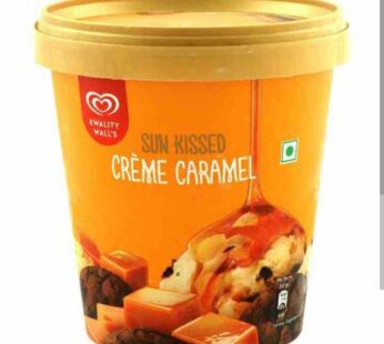 Kwality Walls Creme Caramel Ice Cream Tub 750ml