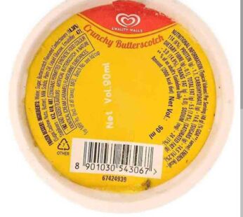 Kwality Walls Crunchilicious Butterscotch Ice Cream 90ml