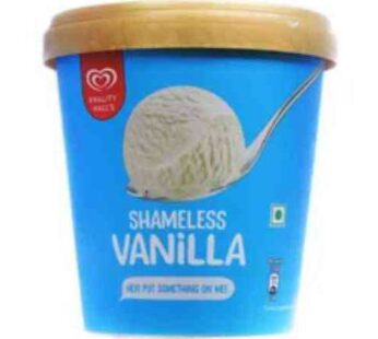 Kwality Walls Shameless Vanilla Tub 700 ml