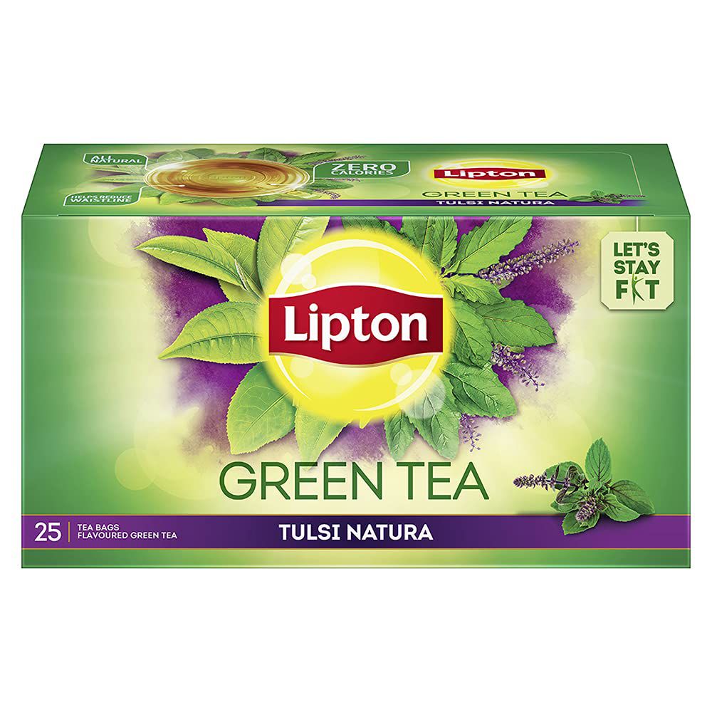 Lipton Green Tea Tulsi Natura Bags 25 bags