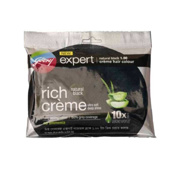 Godrej Expert Rich Creme Black Brown 3 0 Hair Colour 20g+20ml