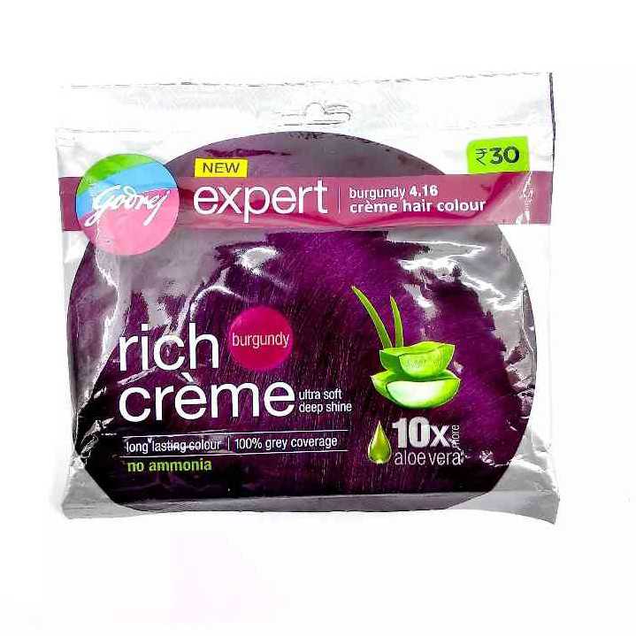 Godrej Expert Rich Creme Burgundy 4 16 Hair Colour 20g+20ml