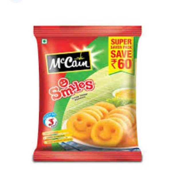 McCain Smiles Crispy Happy Potatoes 415g Gms