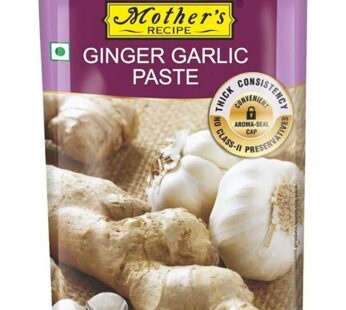 Mothers Recipe Ginger and Garlic Paste 250Gms Pouch