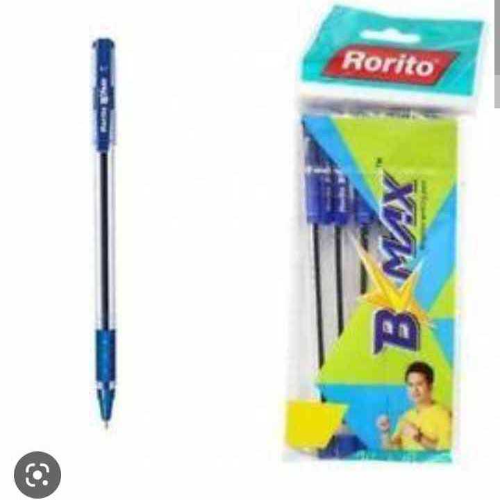 Rorito Bmax Ball Pen Pack of 5pen (Black)