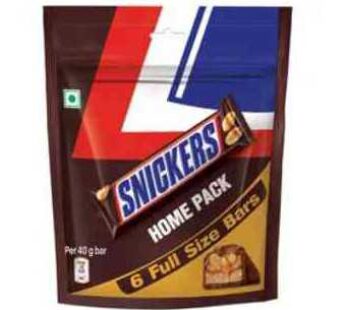 Snickers Chocolate Home Pack 100 Gms