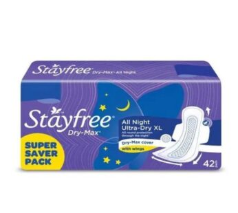 Stayfree Dry Max All Night Ultra dryXL Pads 42 Pcs