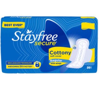 Stayfree Secure cottony soft cover regular 18 Pcs