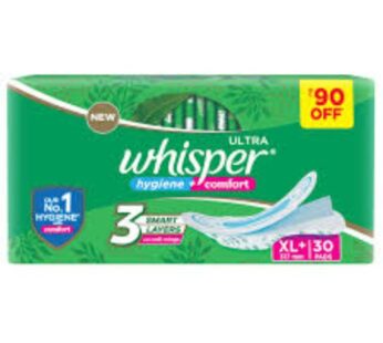 Whisper Ultra hygiene Comfort XL+ 30N