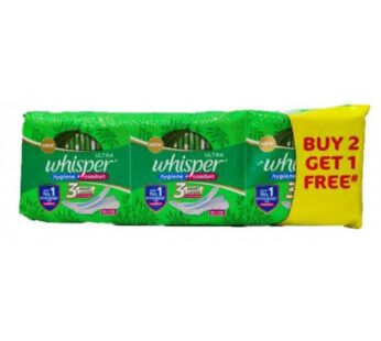 Whisper Ultra hygiene Comfort XL+ 15N buy 2 Get 1 FREE