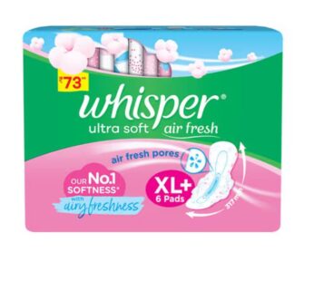 Whisper Ultra Soft Air Fresh XL+ 6N