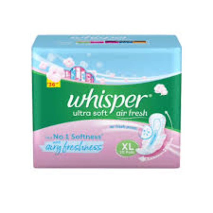 Whisper Ultra Soft Air Fresh XL 44N