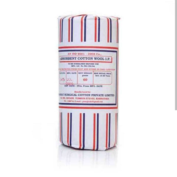 Cotton Absorbent Rolls 125 Gms