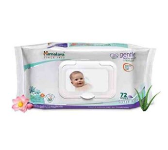 Himalaya Gentle Baby Wipes 72N