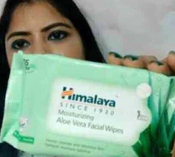 Himalaya Moisturizing Aloe Vera Facial Wipes 10N