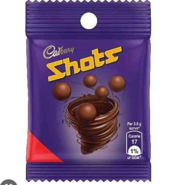 Cadbury Dairy Milk Chocolate Shots 18 Gms