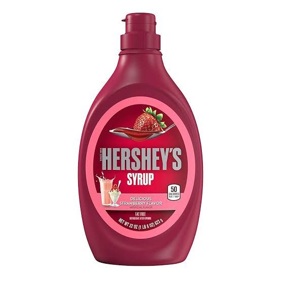 Hersheys syrup strawberry flavor 200g