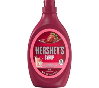 Hersheys syrup strawberry flavor 623g
