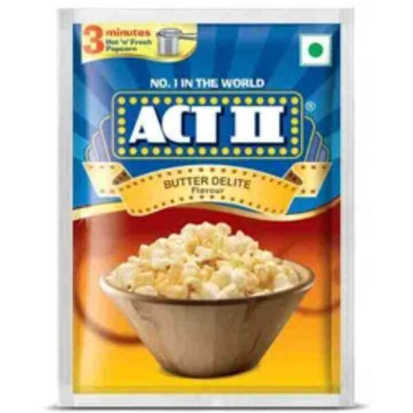 Act II Butter Delite Flavour 70 gms