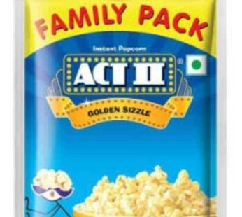 Act II Golden Sizzle 120 gms family pack