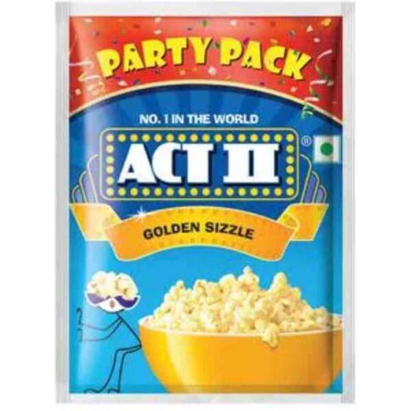 Act II Golden Sizzle 150g party pack