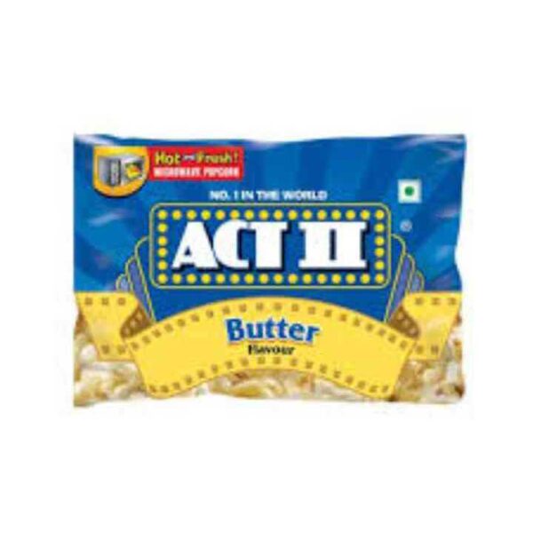Act II Microwave Popcorn Butter Flavour 99 gms