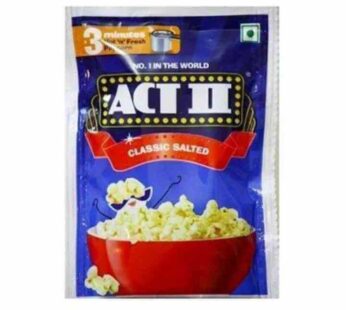 Act ll classic salted popcorn 40g
