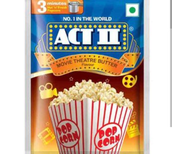 Act II Movie Theatre Butter Flavour 72 gms