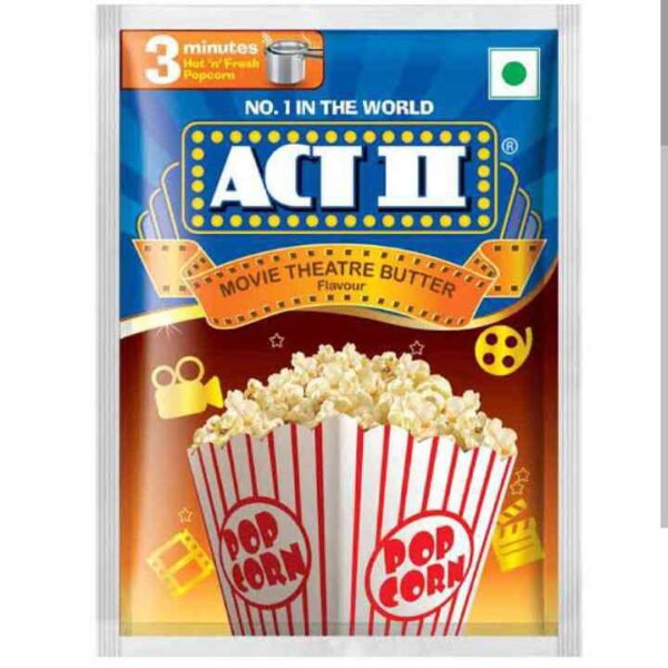 Act II Movie Theatre Butter Flavour 72 gms