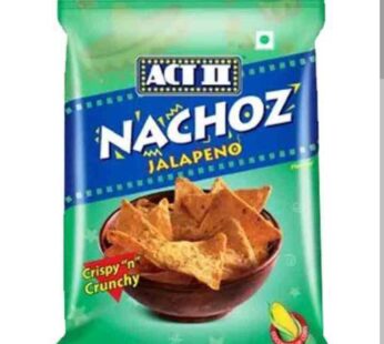 Act II Nachoz Jalepeno Crispy Cruncky 60g
