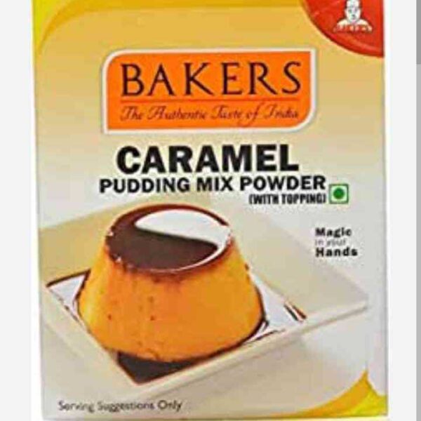 Bakers Caramel Pudding Mix 65 Gms