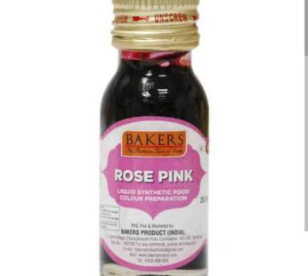 Bakers Rose Pink food Colour 25 ml