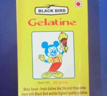Black Bird Gelatine 50 gms