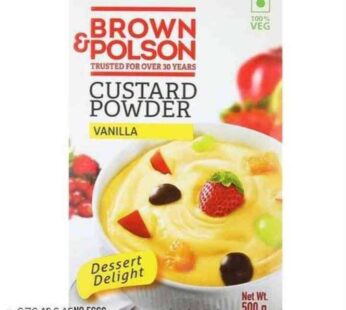 Brown   Polson Vanilla Custard Powder 100 Gms