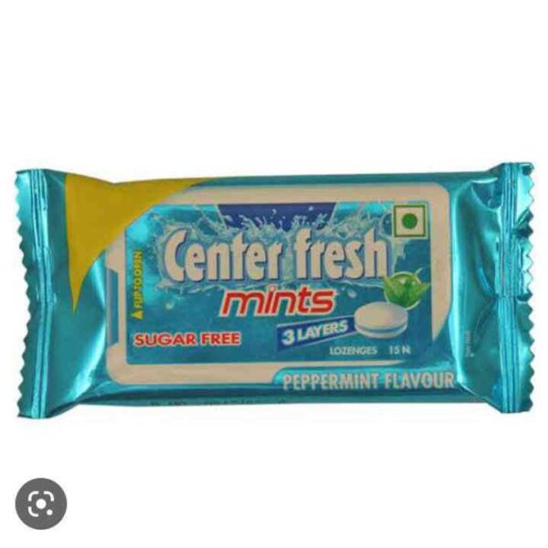 Center Fresh Peppermint Mints 4.5 Gms