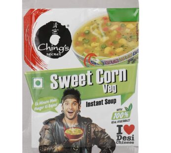 Chings Sweet Corn Veg Instant Soup 15 Gms