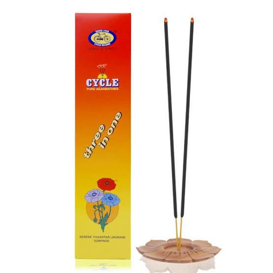 Cycle 3 in 1 Serene Yugantar Jagrane Agarbatti 105g