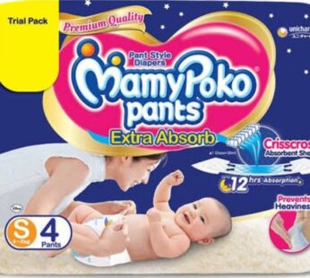 Mamypoko Small Pants Extra Absorb Crisscross 4 pants