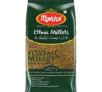 Manna Foxtail Millets 500 Gms