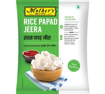Mothers Recipe Rice Papad Jeera 75 Gms